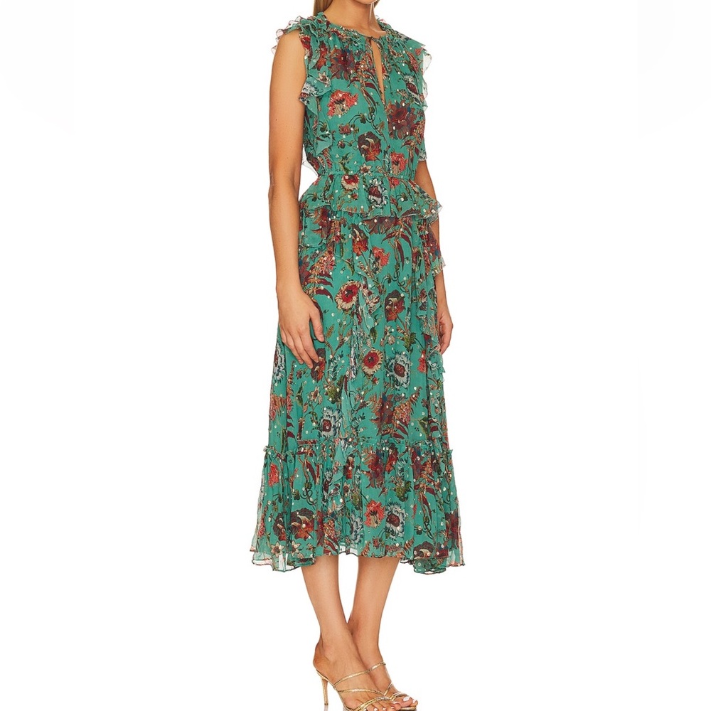 Ulla Johnson Adrienne Dress in Garden Bloom